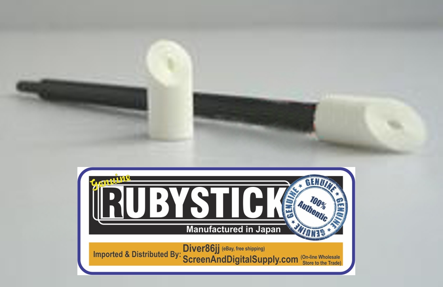 Rubystick Technical Foam Rubber Cleaning Stick Swab T-21